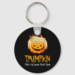 Llavero Diversión de Halloween Donald Trump disfraz idea d