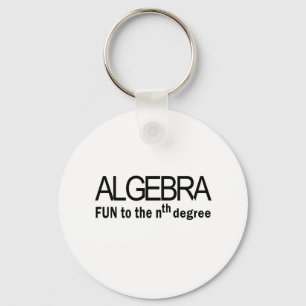 Llavero Diversión del _de la álgebra al nth grado