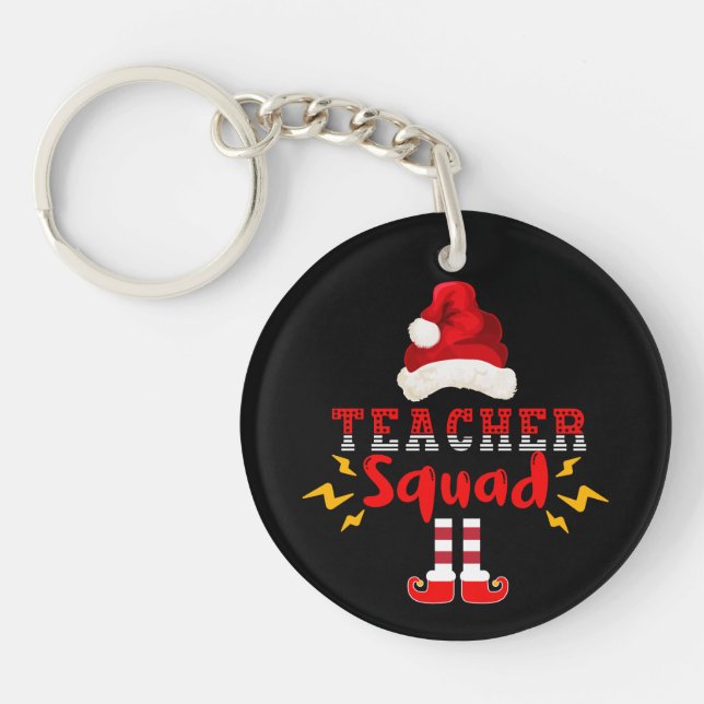 LLAVERO DIVERSIÓN DEL MAESTRO DE SANTA FUNNY - DIVERSIÓN D (Frente)