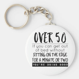 Llavero Diversión sobre 50 Salir del Chiste de la cama