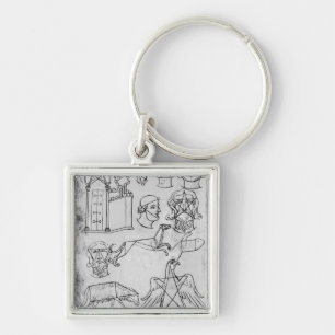 Llavero Diversos dibujos de ms Fr 19093 fol.18v