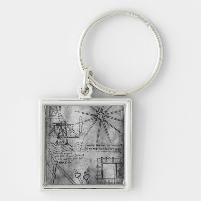 Llavero Diversos motores e instrumentos (Frente)