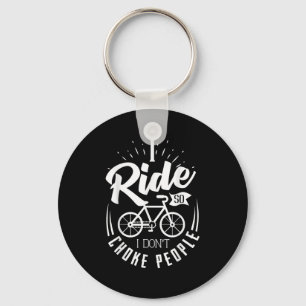 Llavero Divertida camiseta de bicicleta de montaña que mon