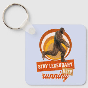 Llavero Divertida Motivación para Correr de Bigfoot
