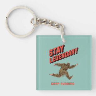 Llavero Divertida Motivación para Correr de Bigfoot