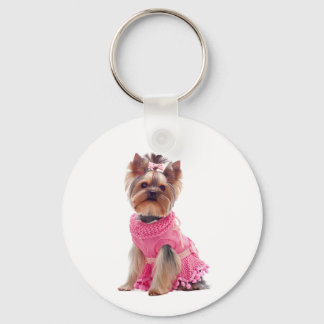 Llavero Divertida perrita Yorkshire Terrier Diva Yorkie