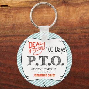 Llavero Divertidas felicitaciones promovidas para presumir