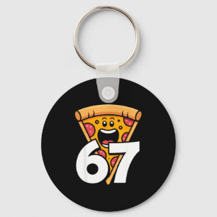 Llavero Divertido 67 Meme Seis Siete Humor Comida Zza 