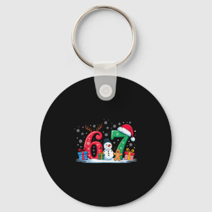 Llavero Divertido 67 Navidad 6 7 Seis Siete Meme 6 7 Parej