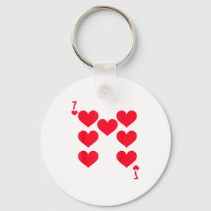 Llavero Divertido 6 7 De Corazones Pareja Meme 67 Coincide