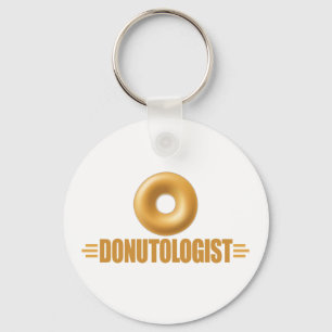 Llavero Divertido amante donut glaseado
