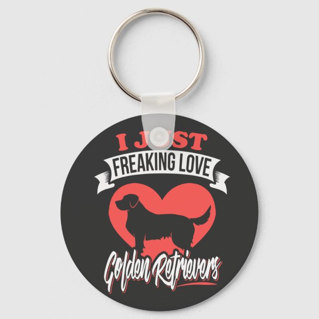 Llavero Divertido amor a mi recuperación de oro (Anverso)