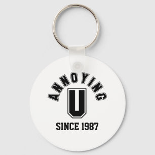 Llavero Divertido Annoying You Keychain, Black