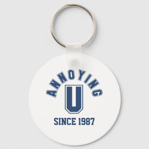Llavero Divertido Annoying You Keychain, Blue