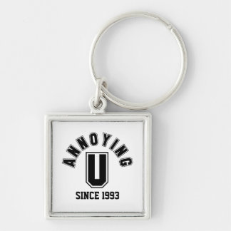 Llavero Divertido Annoying You Premium Keychain, Negro