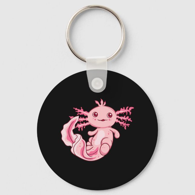 Llavero Divertido Axolotl Lover Cute Axolotl Cute Kawaii K (Anverso)