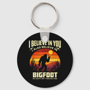 Llavero Divertido Bigfoot Roca Cree Atardecer Sasquatch Ca