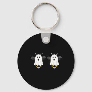 Llavero Divertido Boo Abejas Parejas de Halloween Vestido