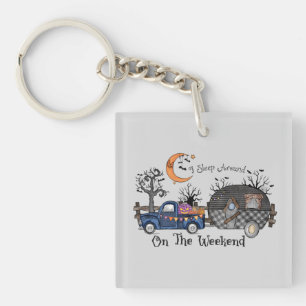 Llavero Divertido campamento de Halloween