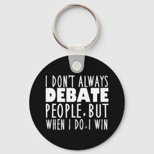 Llavero Divertido campeón del equipo de debate