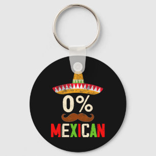 Llavero Divertido Cinco De Mayo Fiesta 0% México Wo