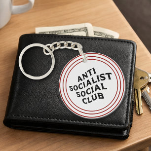 Llavero Divertido Club Social Antisocialista Socialismo