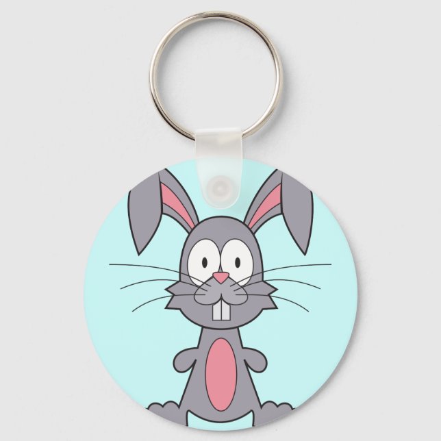 Llavero Divertido conejo (Anverso)
