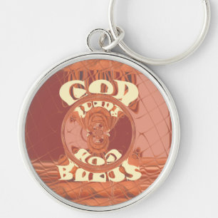 Llavero Divertido Dios te bendiga Golden Kenya Hakuna Mata