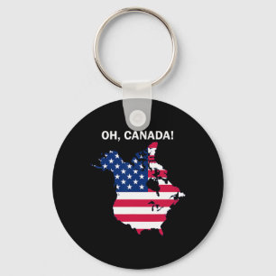 Llavero Divertido Donald Trump Oh Canadá Estados Unidos Ba