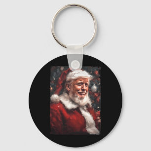 Llavero Divertido Donald Trump Santa Claus Navidad Papá de