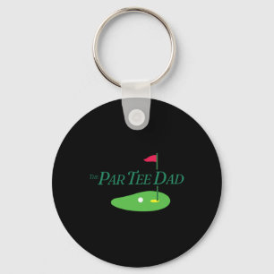 Llavero Divertido El Par Tee Papá Partee Golf Familia Igua