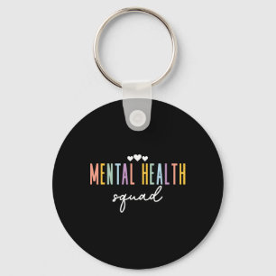 Llavero Divertido escuadrón de salud mental Enfermedad de