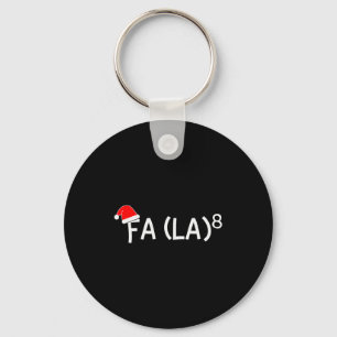 Llavero Divertido Fa La 8 Navidad Profesor de Matemáticas 