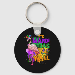 Llavero Divertido Fiesta de Carnaval Idea Flamingo Mardi G