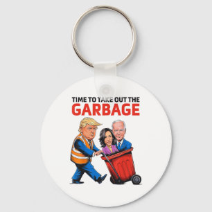 Llavero Divertido Garbyge Para Trump 2024 - Momento De Sac