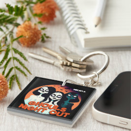 Llavero Divertido Ghouls Noche fuera