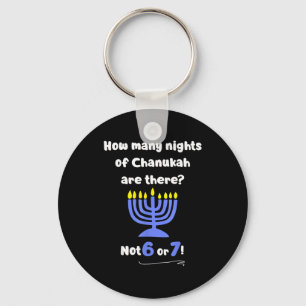 Llavero Divertido Hanukkah 67 Meme Maestro Cuántas Noches 