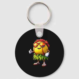 Llavero Divertido Hawaii Softll Ll Hawaiano Tropical Veran