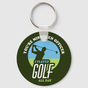 Llavero Divertido Juego De Golf Para Los Golfistas