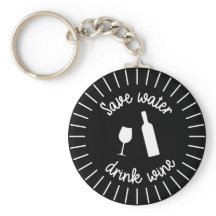 Divertido juego de palabras clave Save Water Drink