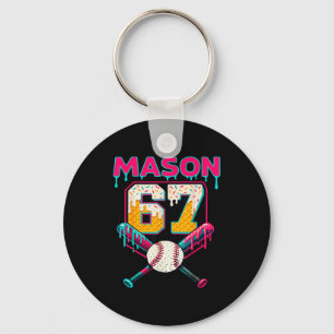 Llavero Divertido Mason 67 Seis Siete Srt Meme Helado Gote