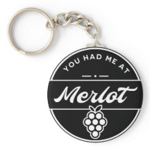 Divertido Me Tenías En Merlot Wine Keyring