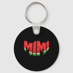 Llavero Divertido Mimi Watermelon Summer Fruit Family coin