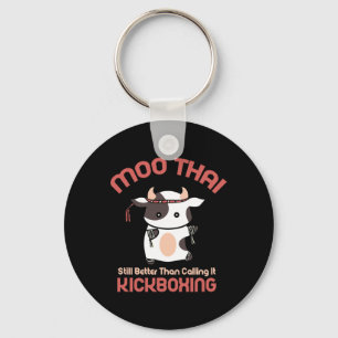 Llavero Divertido Muay Thai Moo Thai Kickboxing