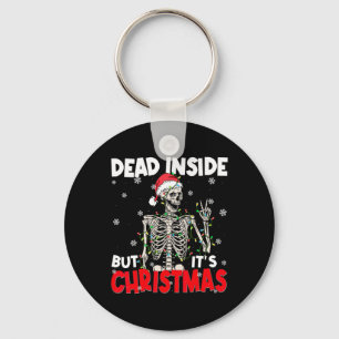 Llavero Divertido Muerto Por Dentro Pero Es Navidad Esquel