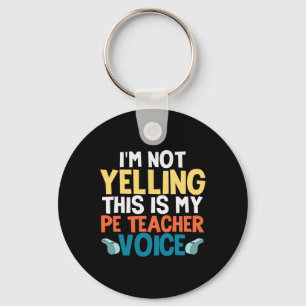 Llavero Divertido No Estoy Gritando Este Es Mi Profesor De
