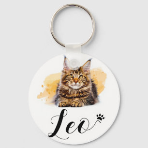 Llavero divertido para amantes de los gatos – Rega