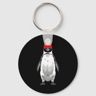 Llavero Divertido pingüino tartamudeado contra Trump Tarri