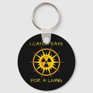 Llavero Divertido que tomo rays para vivir