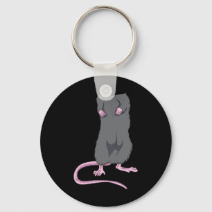 Llavero Divertido Ratón sin cabeza Halloween Rat Body Easy